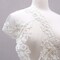 1 Yard Ivory Lace Trim 9 Inch Sequin Beaded Bridal Veil Mesh Embellishment